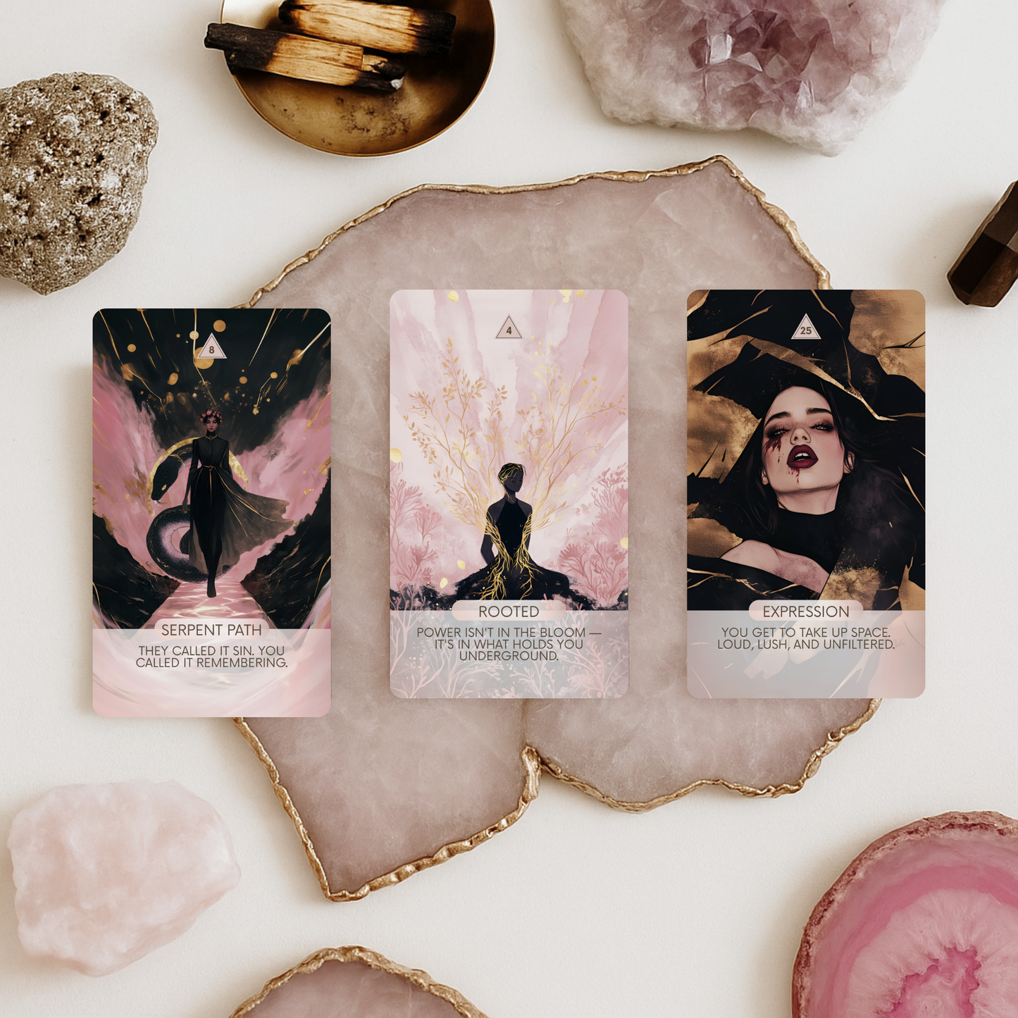 Dark femme spirit oracle deck