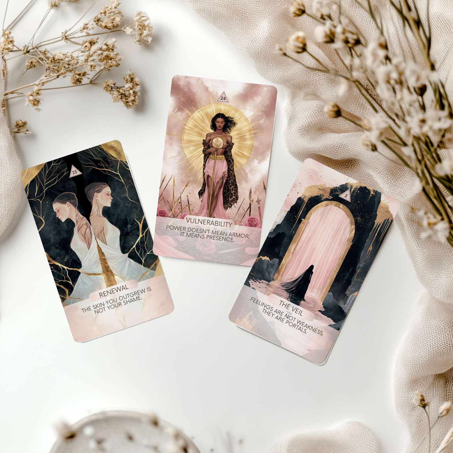 Dark femme spirit oracle deck