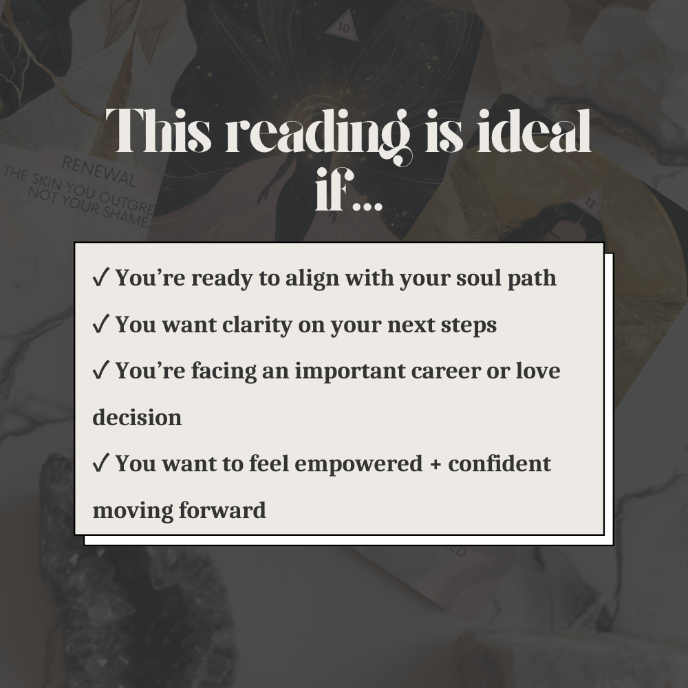 Soul path tarot reading
