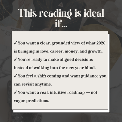 2026 forecast tarot reading