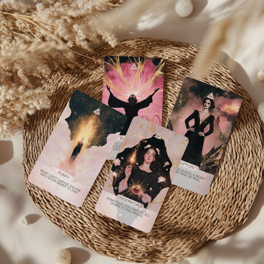 Dark femme spirit oracle deck
