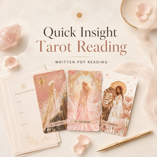 Quick insight tarot reading